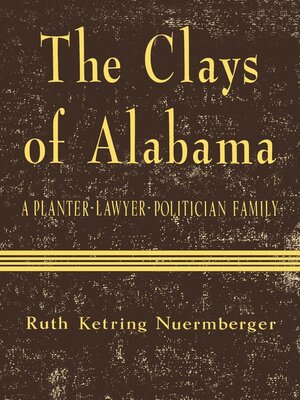cover image of The Clays of Alabama